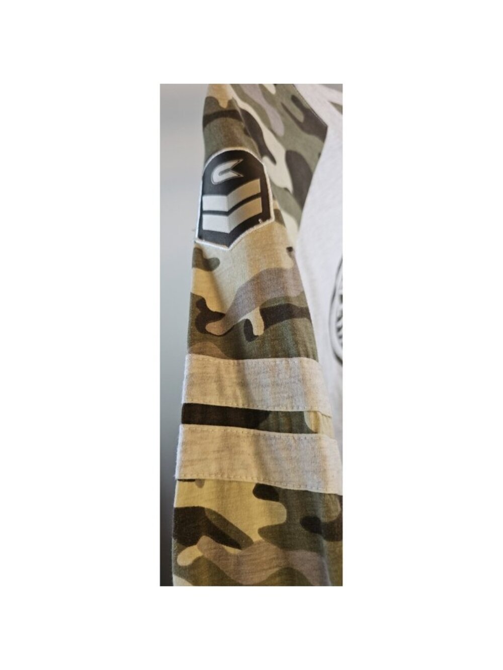 Colosseum " United We Stand"  Camouflage Long Sleeve Top- Women's Size X-Large - Picture 5 of 13